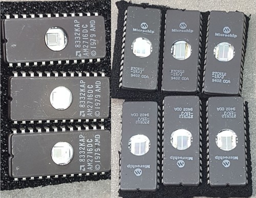 Lot microchip 27c512 15 j - microchip, 27c512-15/j