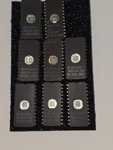Am2716 chips vintage 1979 - am2716,